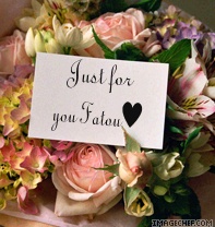 Just for you Fatou